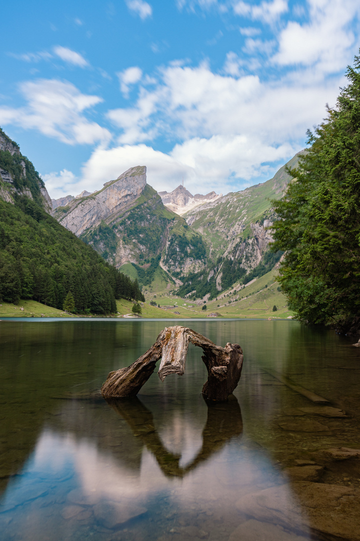 Der Seealpsee am Morgen - mit Video von der Location