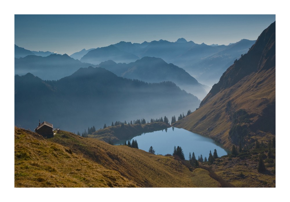 Der Seealpsee beim Nebelhorn