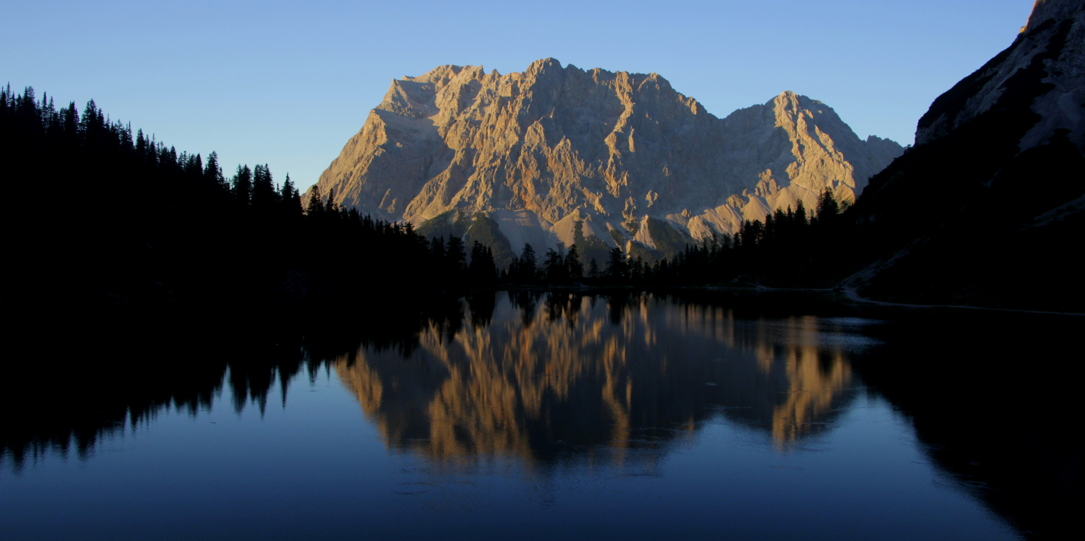 Der Seebensee am Abend