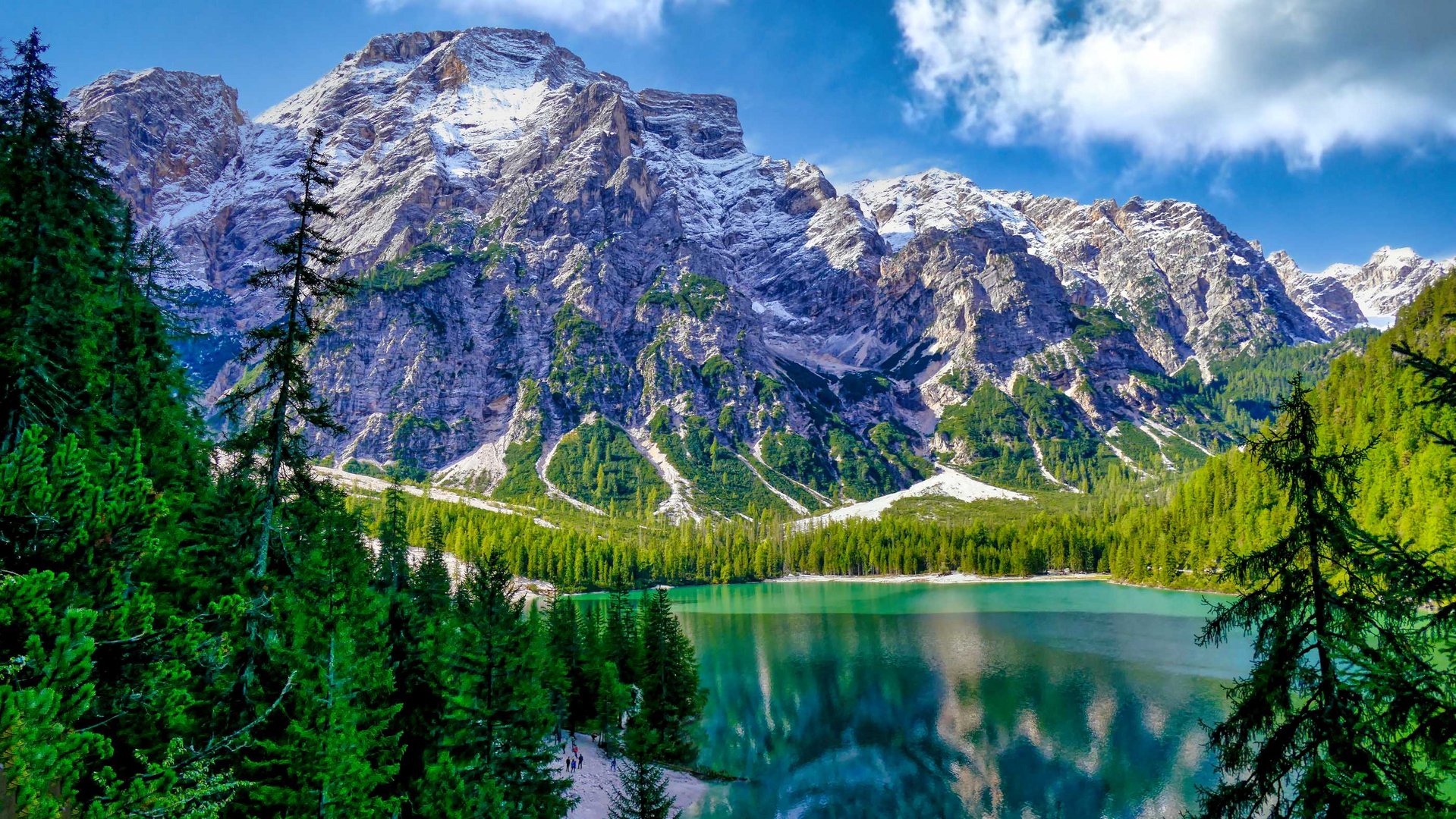 der Seekofel Sextener Dolomiten