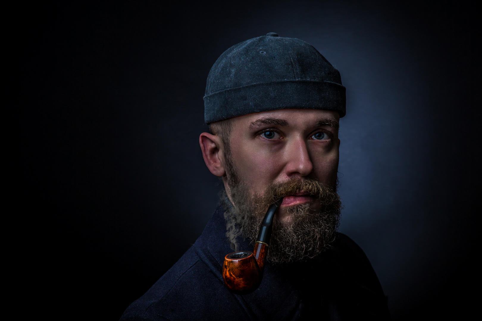 Der Seemann Foto Bild Portrait Portraitfotografie Manner Studio Bilder Auf Fotocommunity