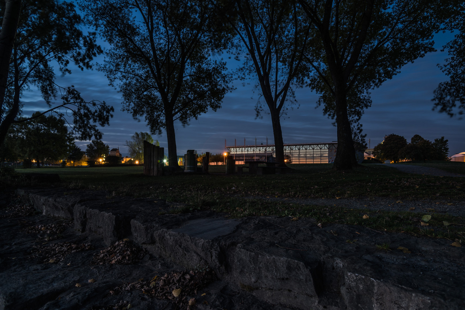 Der Seeparksaal aus einer anderen Perspektive