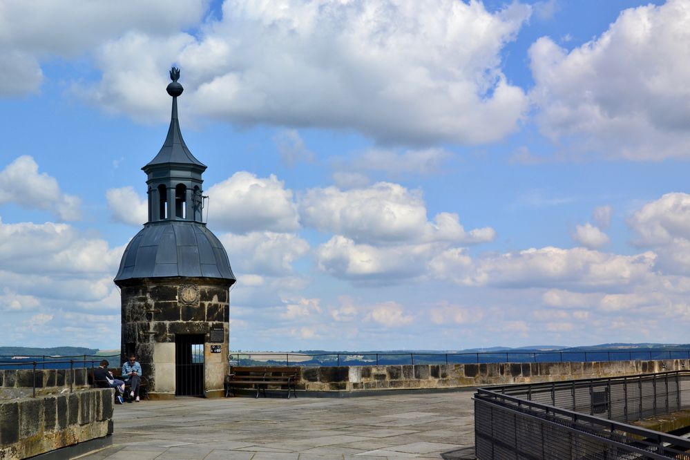 Der Seigerturm auf der Festung Königstein 