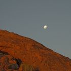 Der selbe Mond über Sesriem, Namibia.