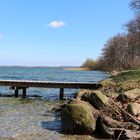 Der Selenter See in Schleswig-Holstein im Frühling