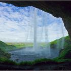 Der Seljalandsfoss ...