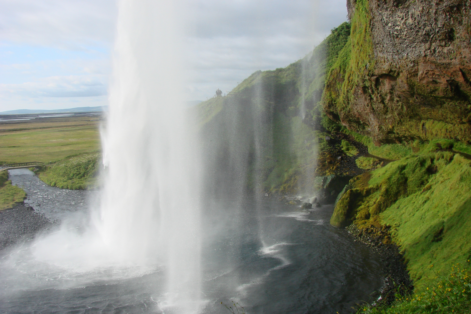 Der Seljalandsfoss in Island