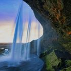 Der Seljalandsfoss Wasserfall
