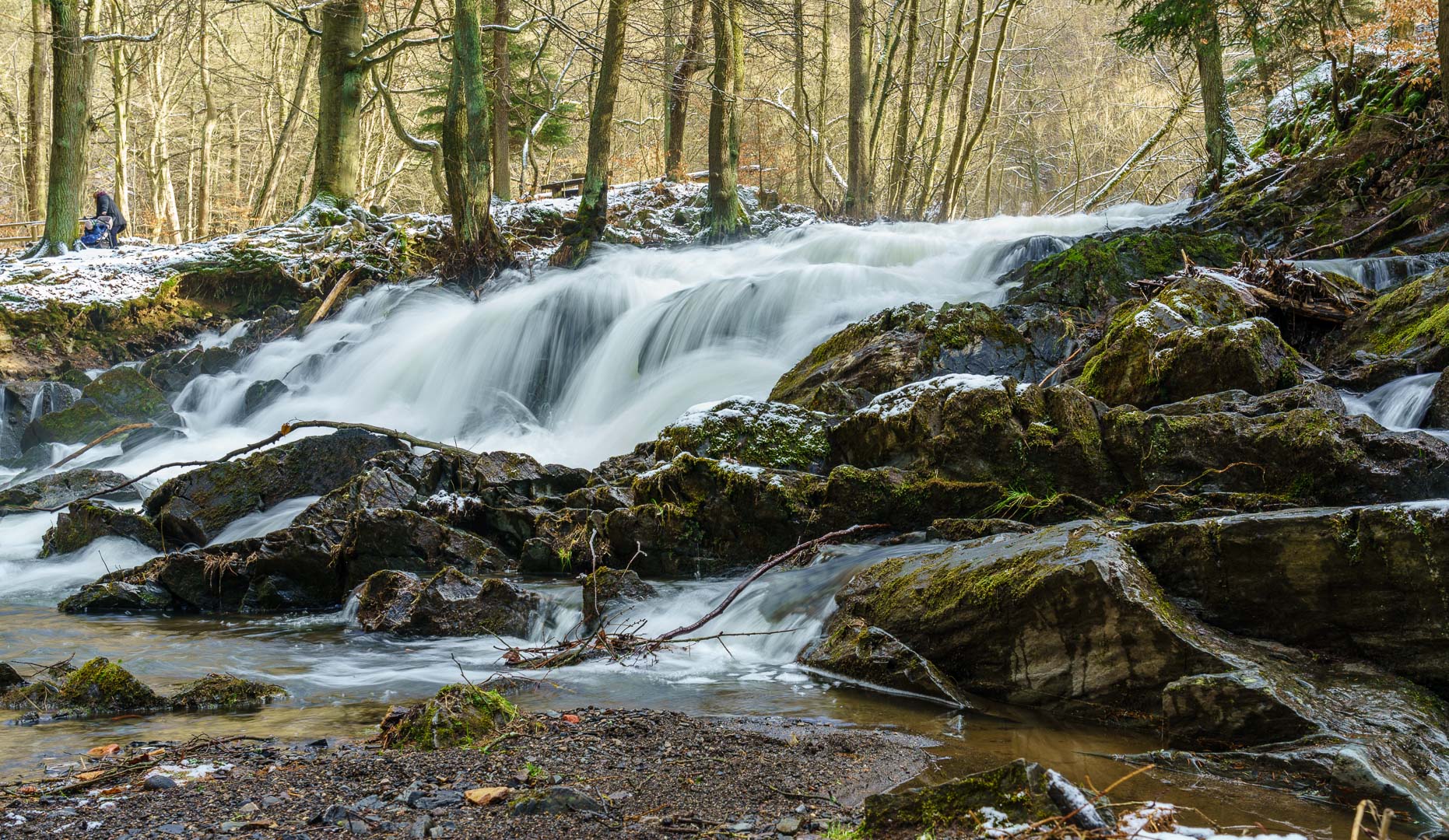 Der Selke-Wasserfall (1)