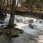 Der Selkewasserfall im Harz.