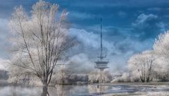 Der Sendemast im Südsee