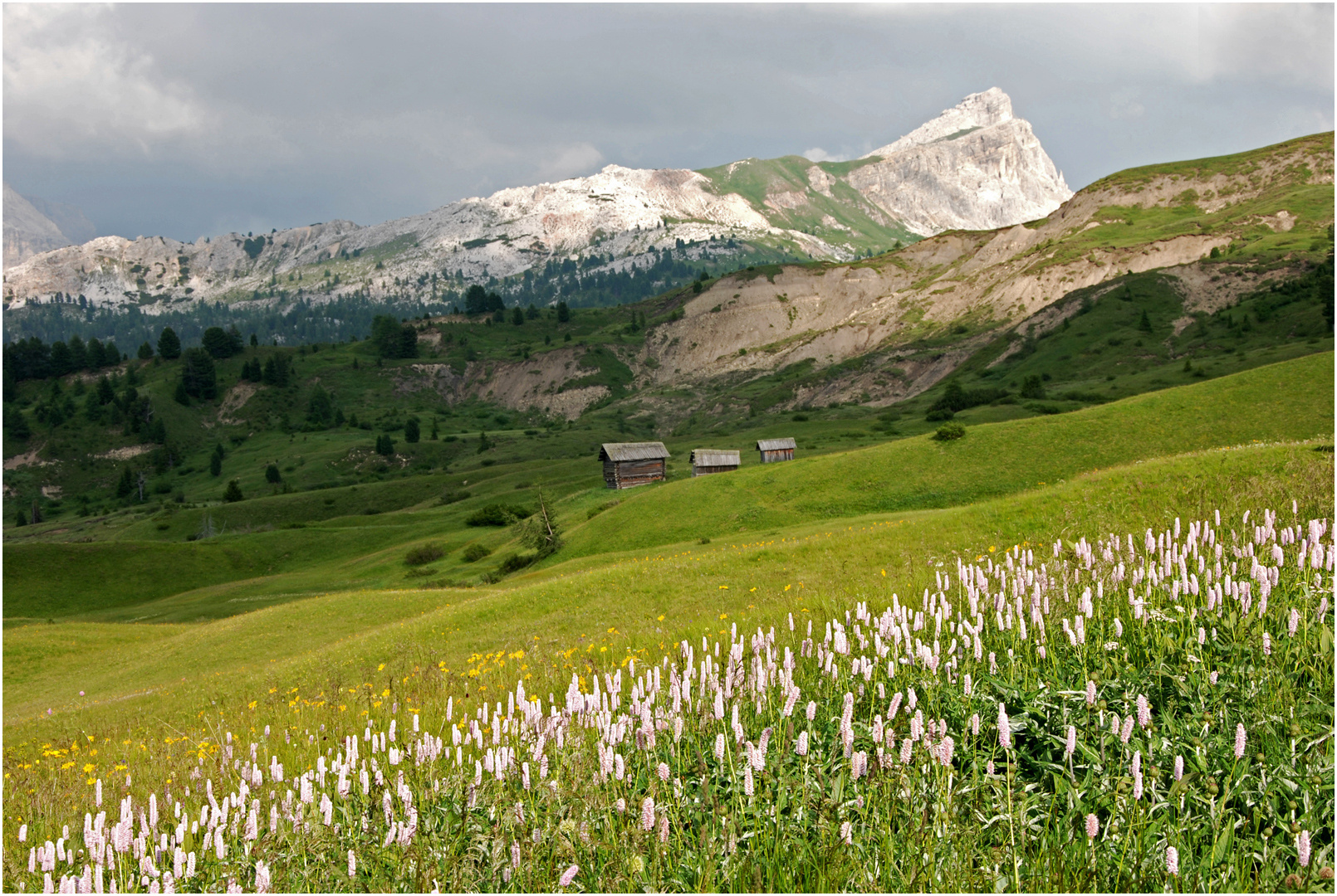 Der Settsass zwischen Armentarola und dem Falzarego-Pass