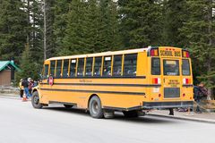 Der Shuttle am Moraine Lake