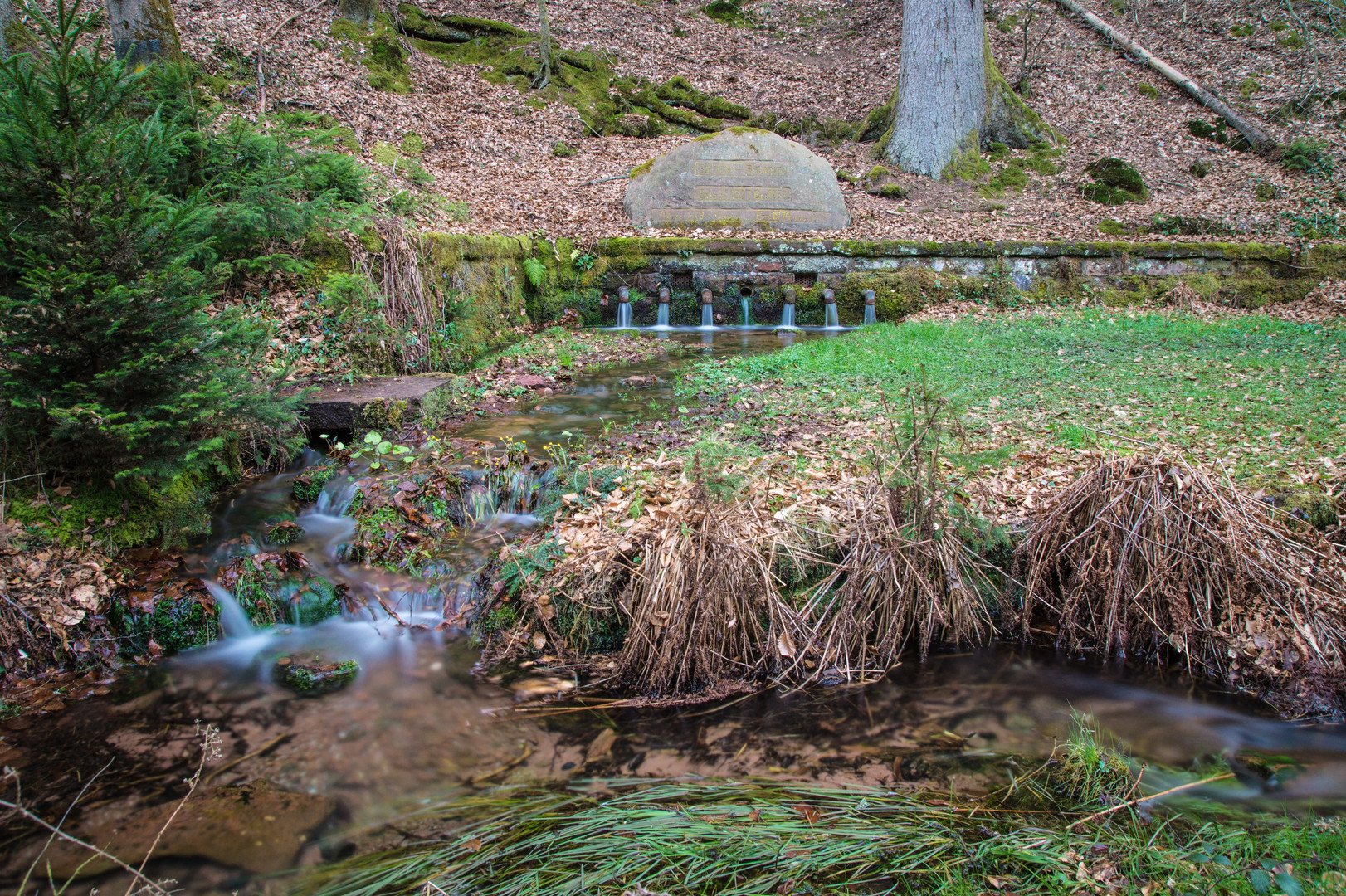 Der Siebenbrunnen bei Frankenstein