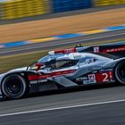 Der Sieger im Morgengrauen Le Mans 2014