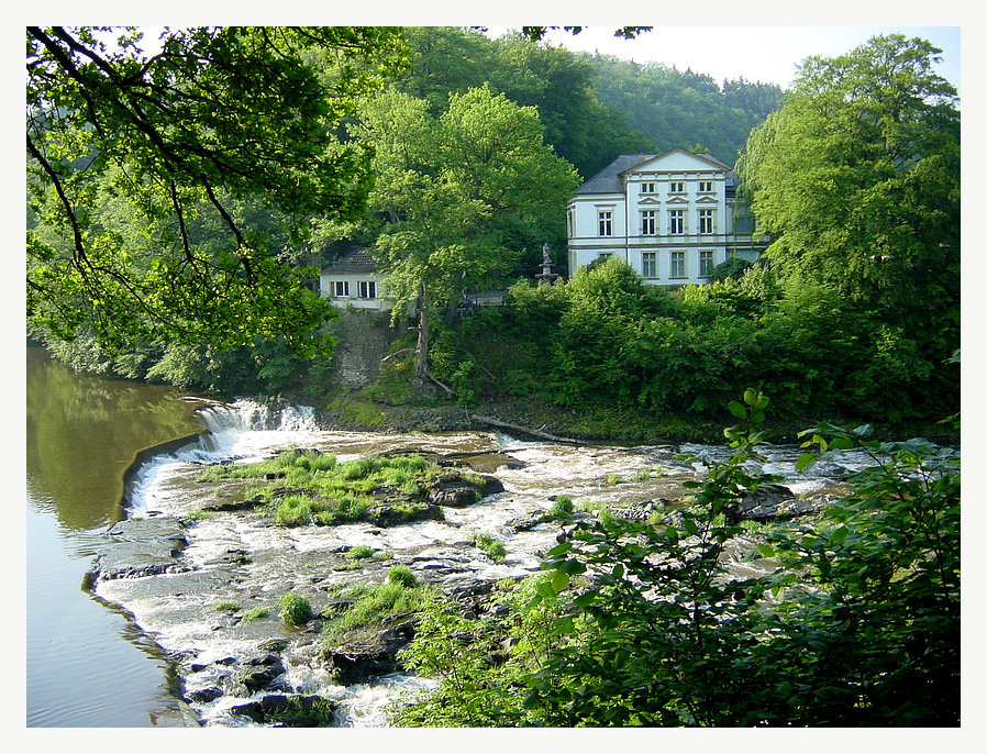 - Der Siegwasserfall . . .