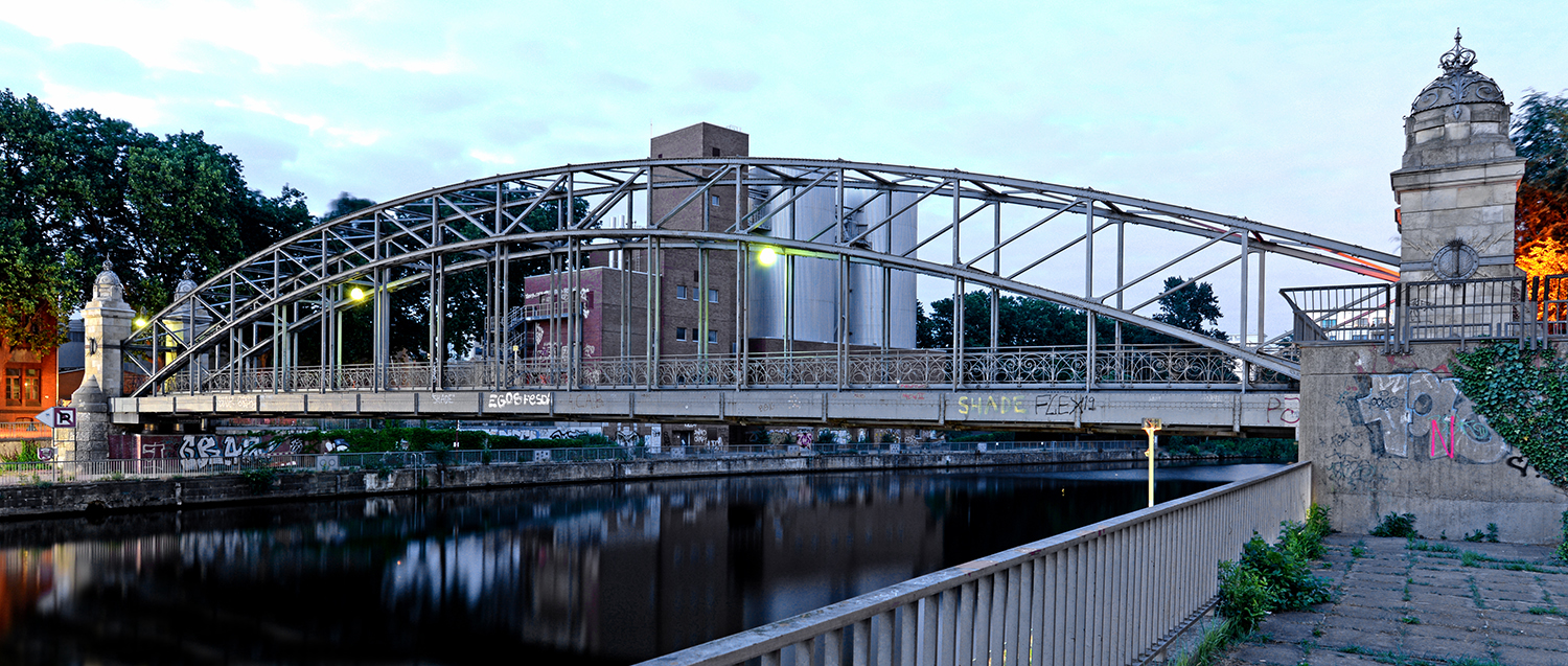 Der Siemenssteg in Berlin-Charlbg.