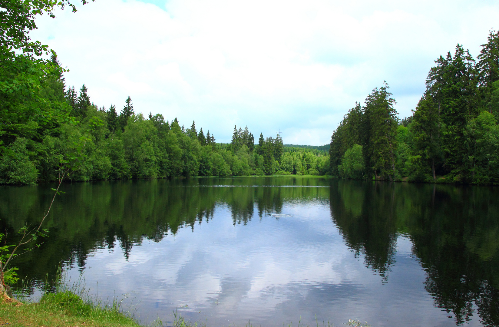 Der Silberteich im Wald von Braunlage