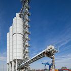 Der Silo im Mannheimer Handelshafen