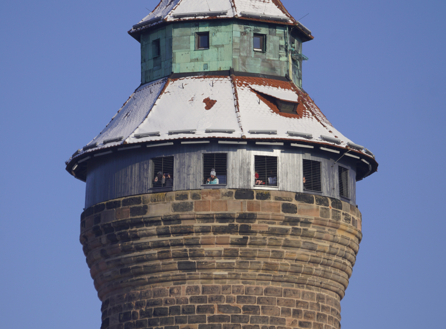 Der Sinwelltrum auf der Nürnberger Burg