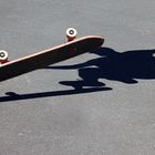 Der Skateboard Sprung