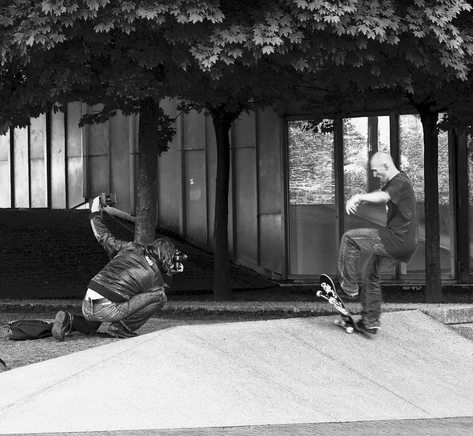 der skater & der fotograf