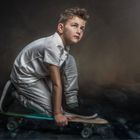 Der Skater - Malerisch