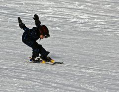 Der Skirennläufernachwuchs von morgen..........