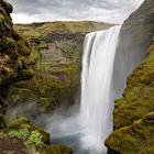 Der Skogafoss in Südisland...