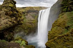 Der Skogafoss in Südisland...