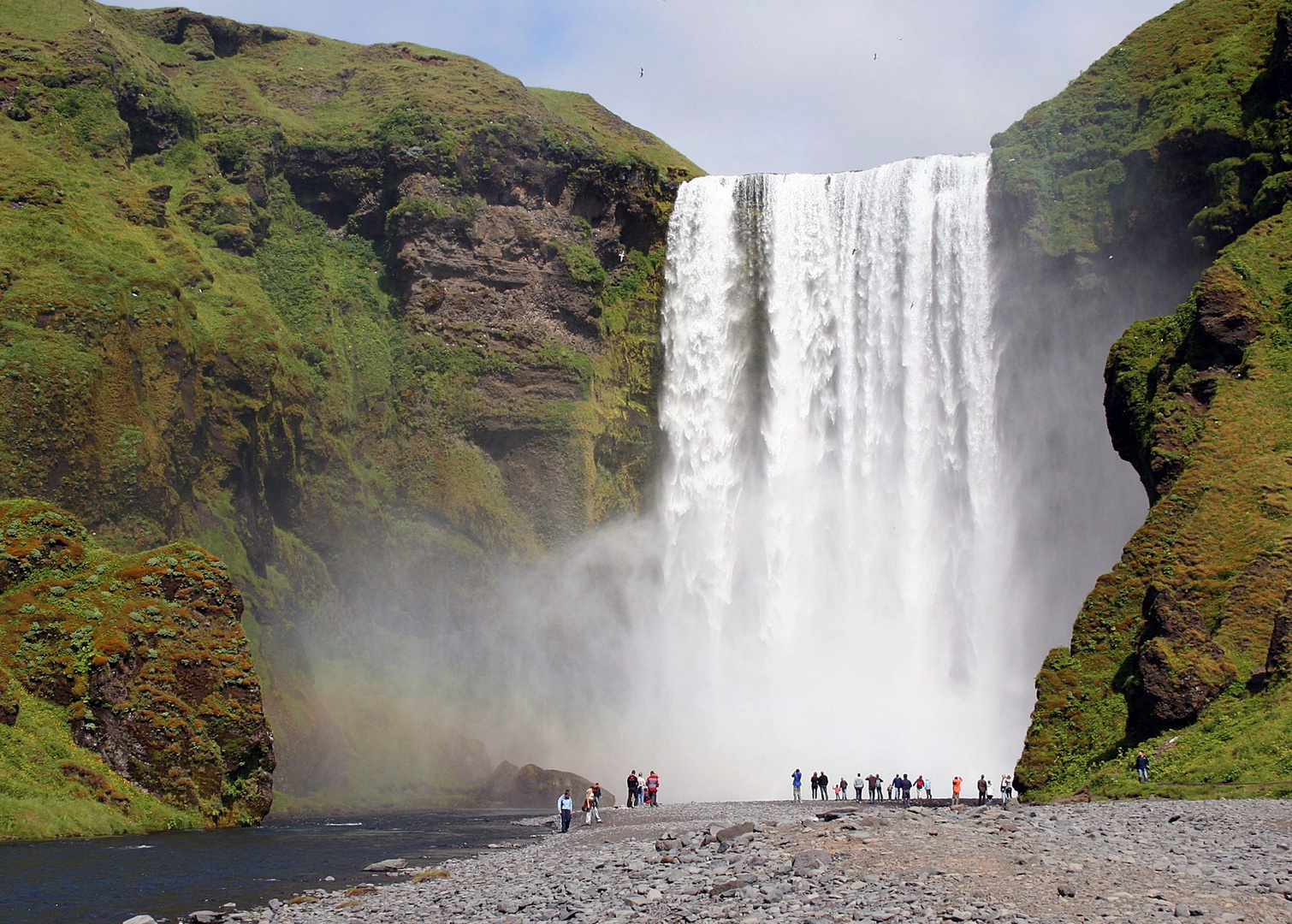 Der Skogafoss Skogar/Südisland