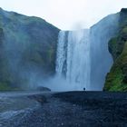 Der Skogafoss - umwerfend!!