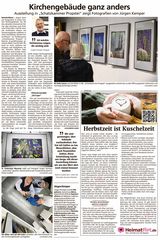 - der "Soester Anzeiger" schrieb über meine Ausstellung -