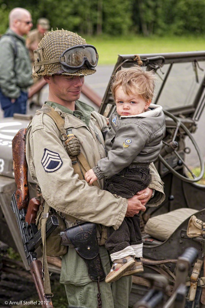 Der Soldat mit dem Kind