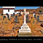 Der Soldatenfriedhof Nähe Aus / Namibia 2021