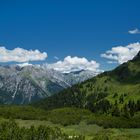 Der Sommer hält in den Bergen Einzug