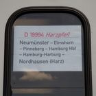 Der Sonderzug "Harzpfeil" in Nordhausen 2.