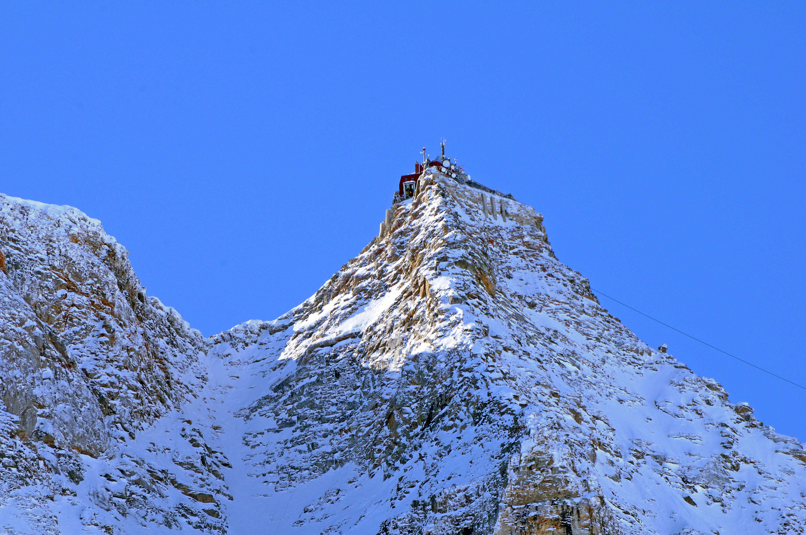 Der Sonnblick mit dem Observatorium