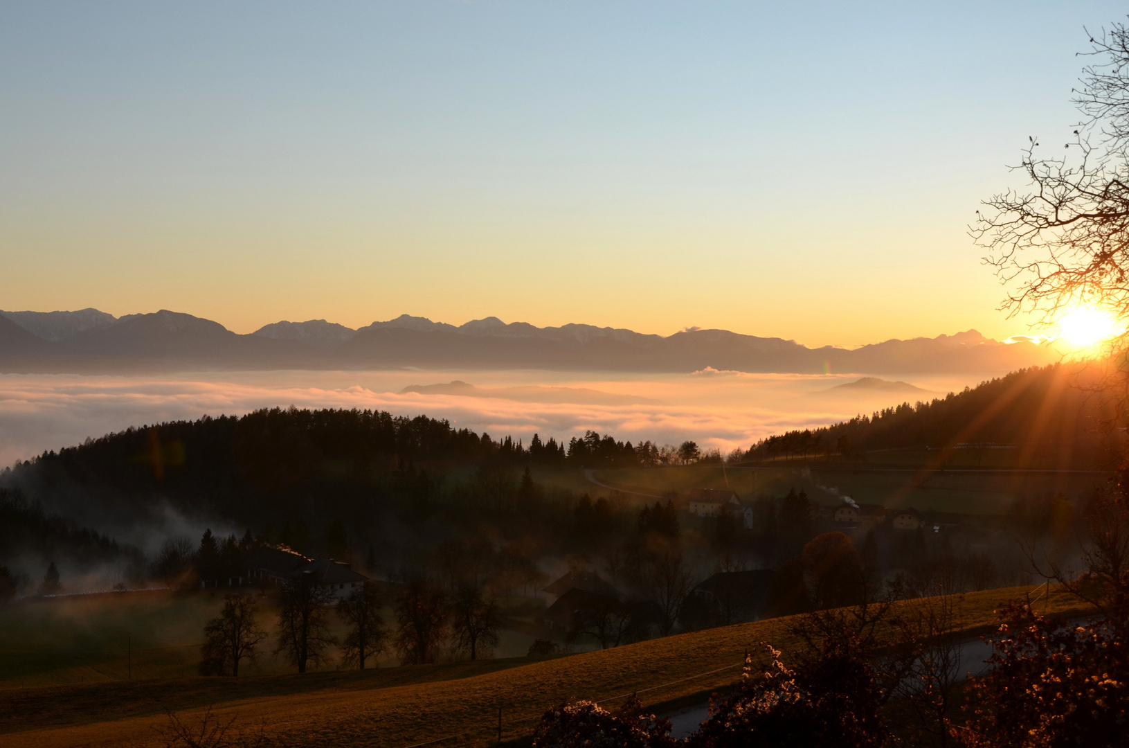 Der Sonne entgegen......