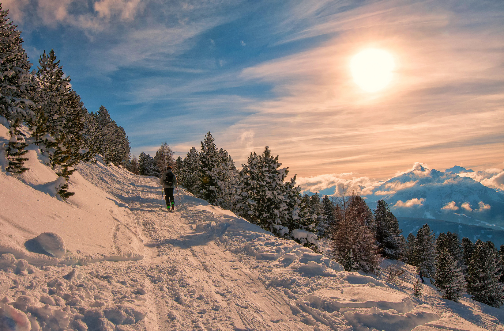 Der Sonne entgegen...