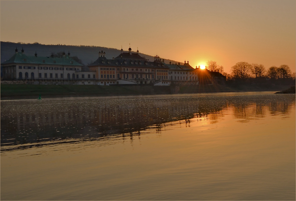 Der Sonnenaufgang ...