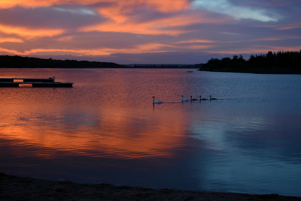 der Sonnenaufgang