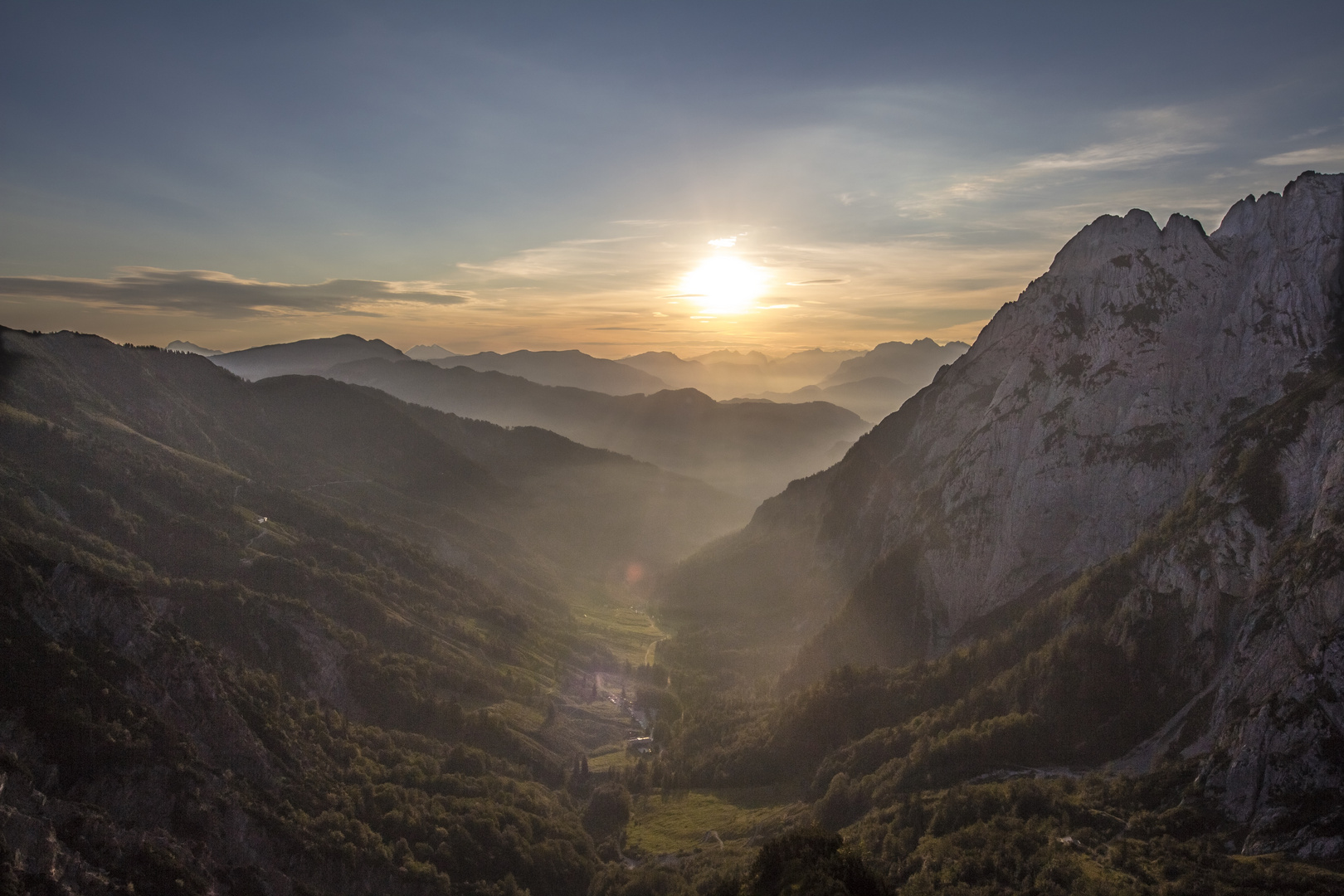 Der Sonnenaufgang