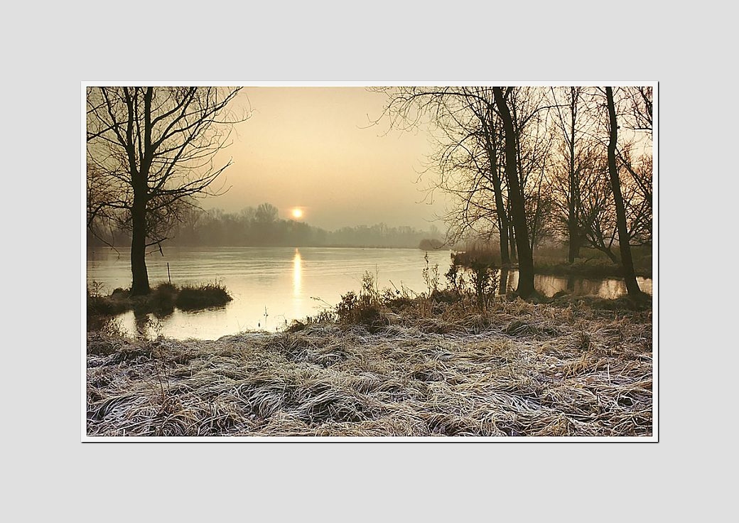 der Sonnenaufgang