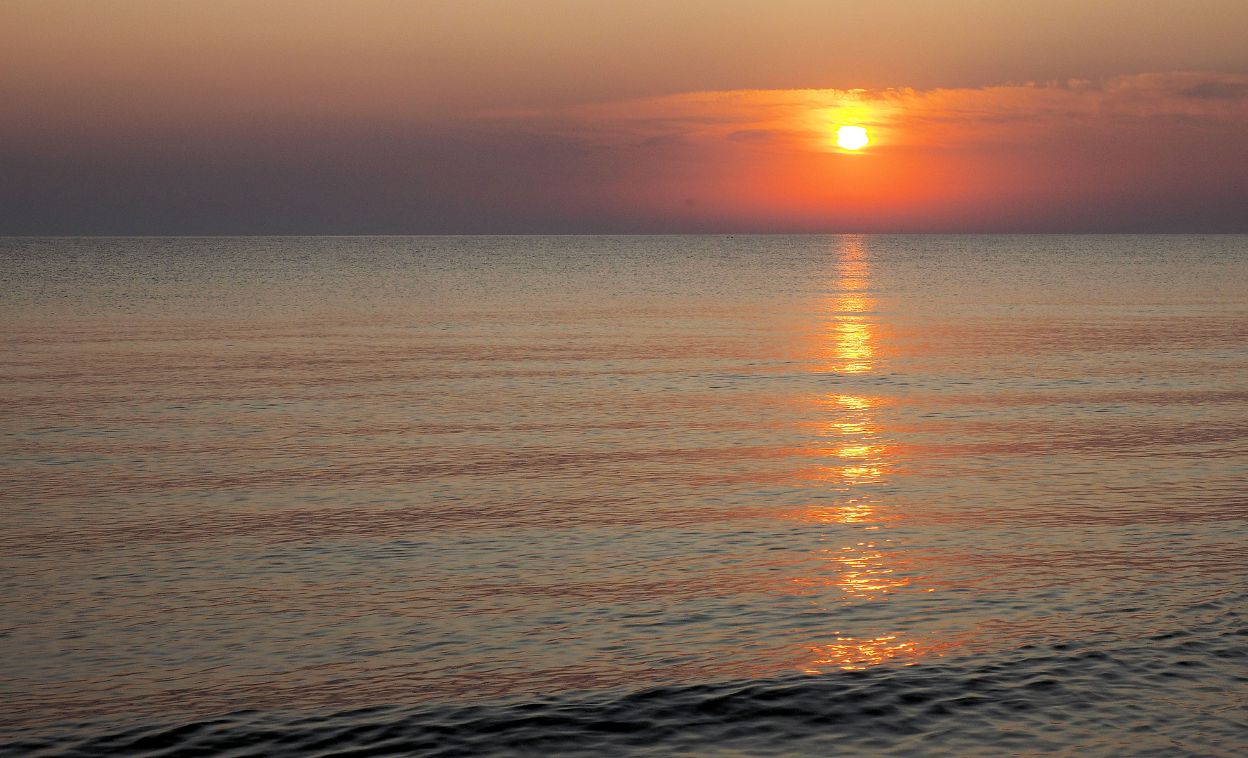 Der Sonnenaufgang...