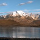 Der Sonnenaufgang in Patagonia