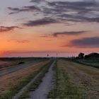 der Sonnenaufgang über der Ostsee