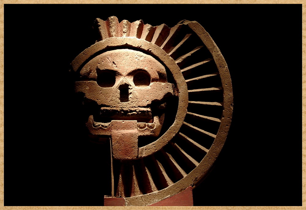Der Sonnengott der Mayas