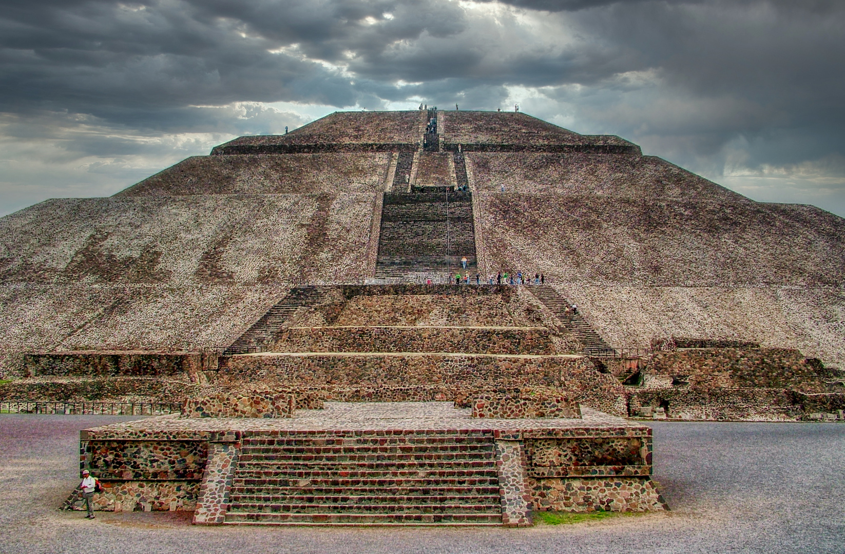 der Sonnentempel Foto & Bild pyramide, mexico, sonnenpyramide Bilder