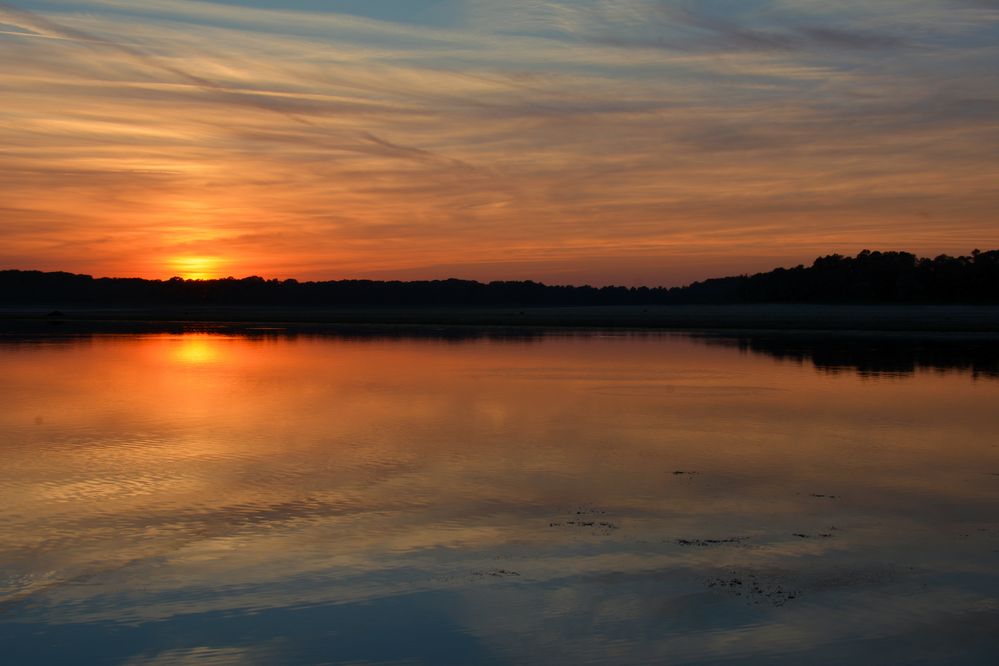 der Sonnenunergang